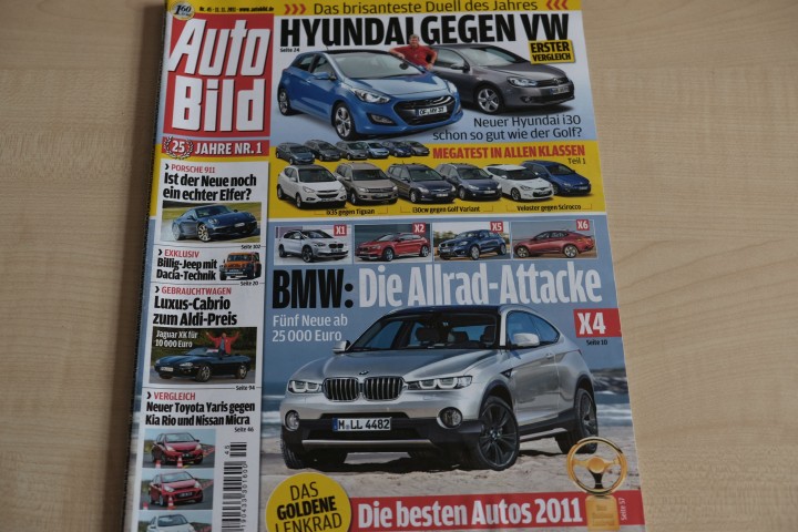 Deckblatt Auto Bild (45/2011)